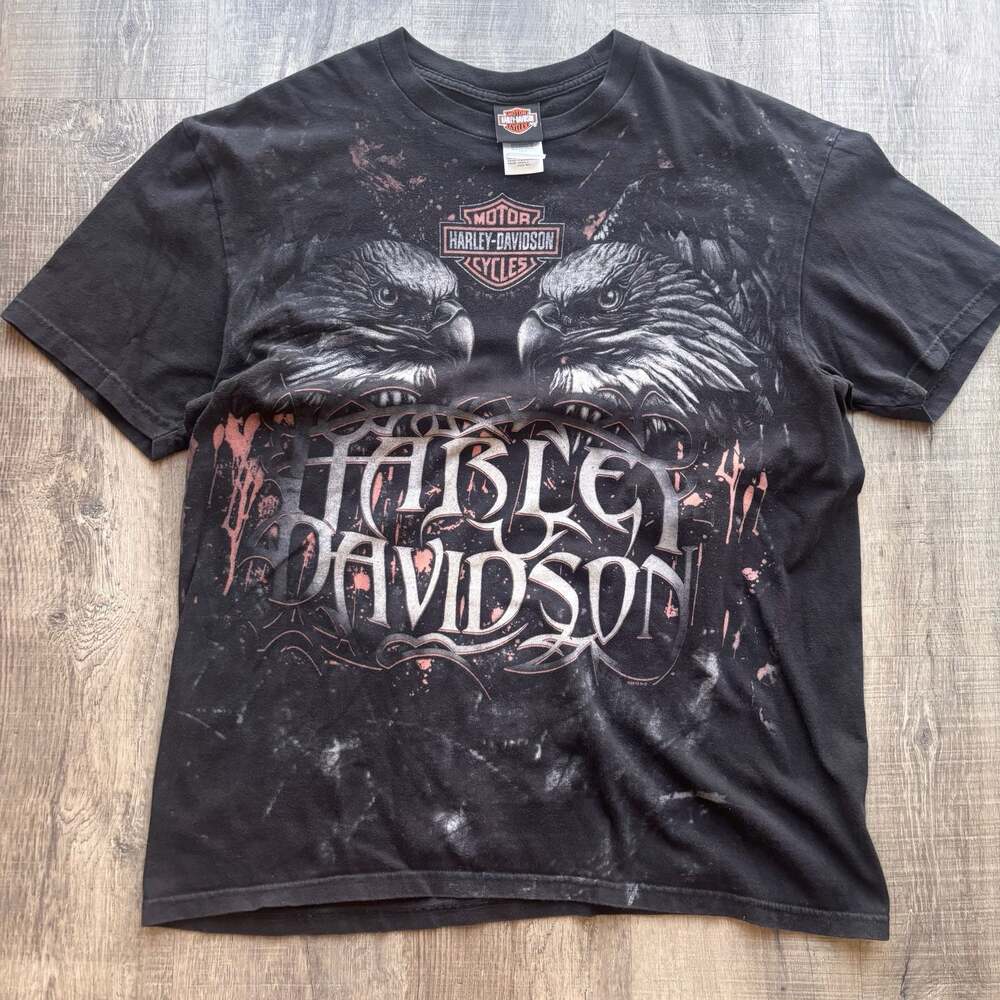 Harley-Davidson MotoSport Plus Kingston Ontario Eagle Graphic T-Shirt